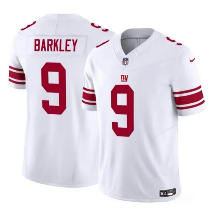 Men's New York Giants #9 Matt Barkley White 2023 F.U.S.E. Vapor Untouchable Limited Football Stitched Jersey